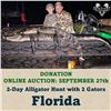 Image 1 : 2-Day Alligator Hunt with 2 Gators in Florida