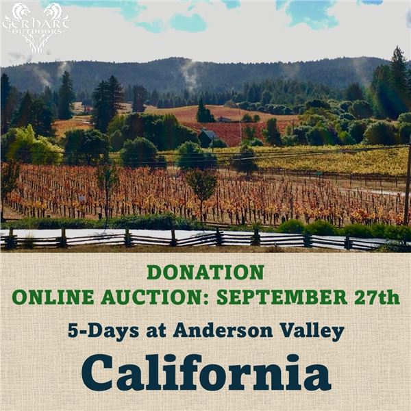 5-Days at Anderson Valley Wine Country