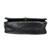Image 4 : Chanel Black Leather Mini Full Flap Shoulder Bag