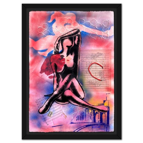 Heavenly Embrace - New York by Kostabi Original