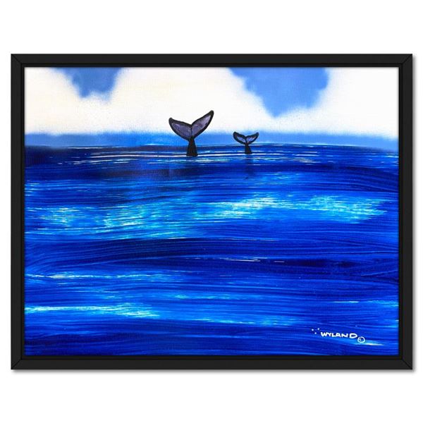 Whale Tails by Wyland Original
