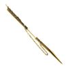 Image 7 : Antique Victorian Solid 14k Gold Large Detailed Seed Pearl Arrow Pin Brooch