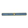 Image 1 : Antique Art Nouveau 14k Gold Seed Pearl & Blue Enamel Textured Bar Pin Brooch