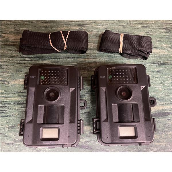 2 - STEALTH Model #STC-U838NG Game Cams with mounting straps