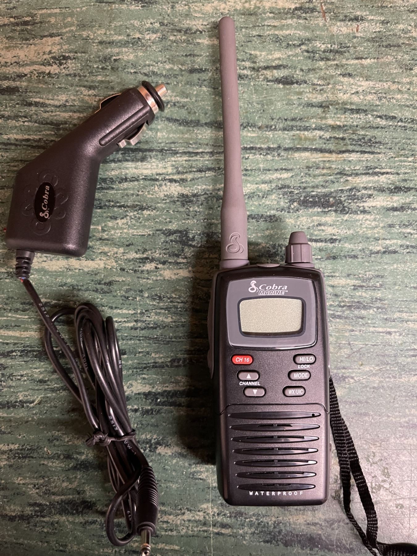 COBRA Model #MR HH90 Waterproof Marine Radio