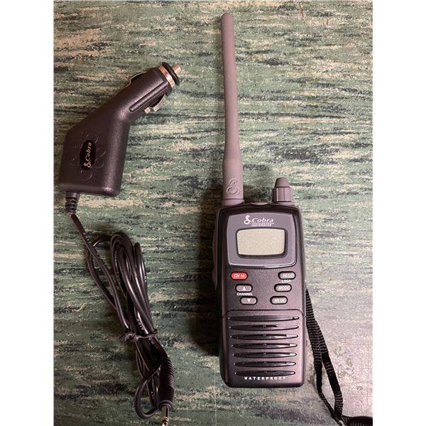 COBRA Model #MR HH90 Waterproof Marine Radio