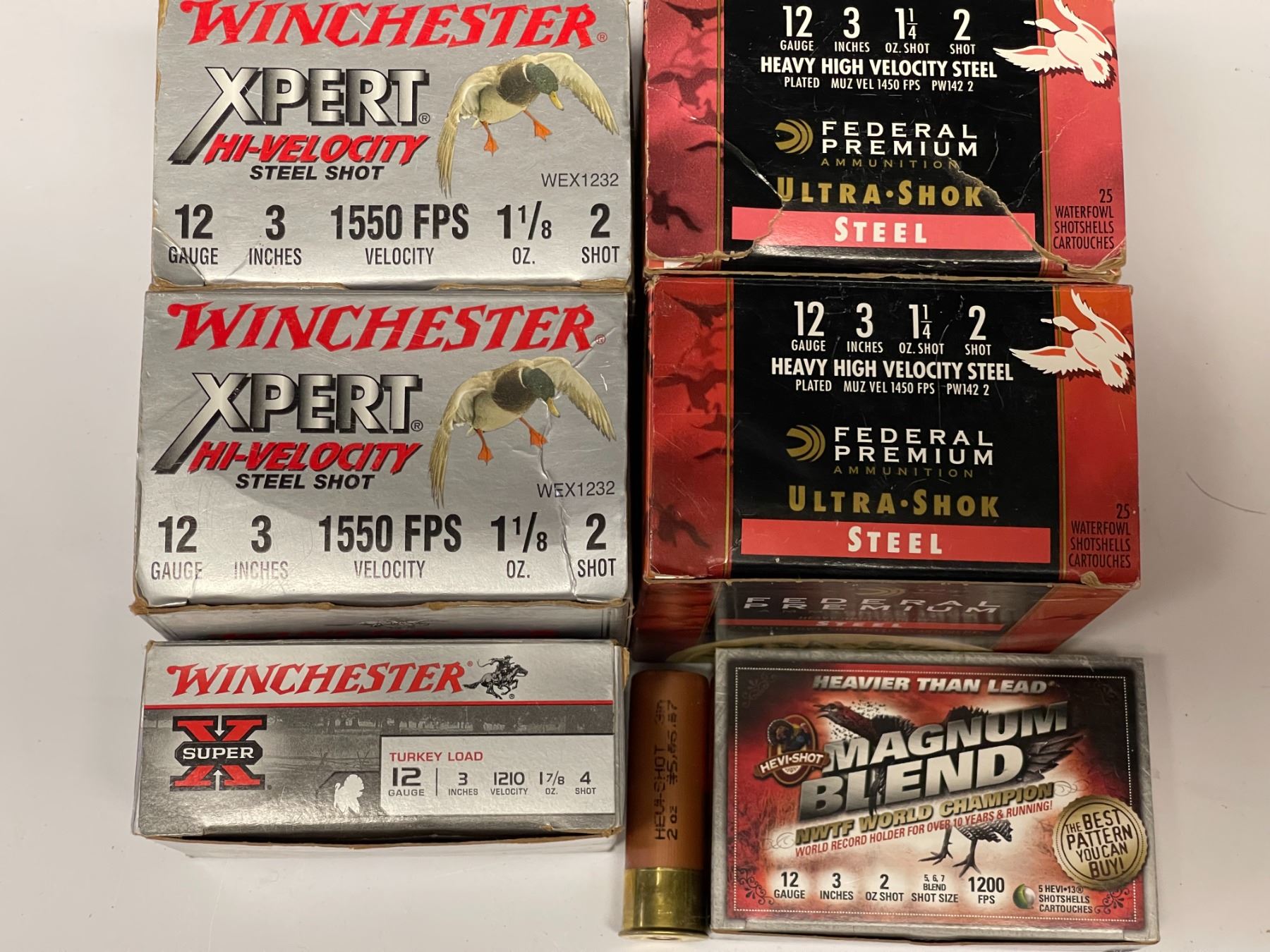 Ammo Lot 51 - Assorted 12ga 3in 2 shot shells