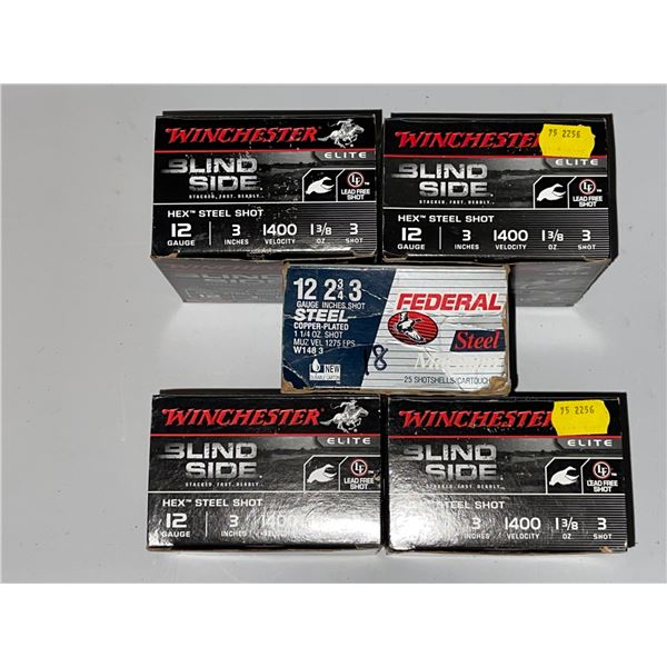 Ammo Lot 53 - 12ga #3 Steel Shot