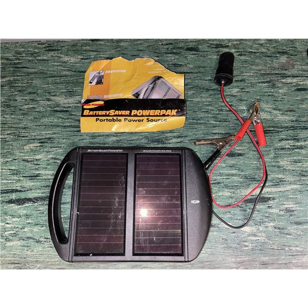 ICP Solar Powered Battery Saver Powerpak