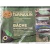 Image 2 : COUNTRY HARDWARE 7'6 x 9'8 Woven Polyethylene Tarp - Green