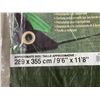 Image 5 : COUNTRY HARDWARE 9'6 X 11'8 Woven Polyethylene Tarp - Green