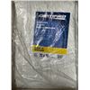 Image 1 : CERTIFIED 20 x 20ft Polyethylene Tarp - White