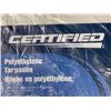 Image 2 : CERTIFIED 20 x 20ft Polyethylene Tarp - White