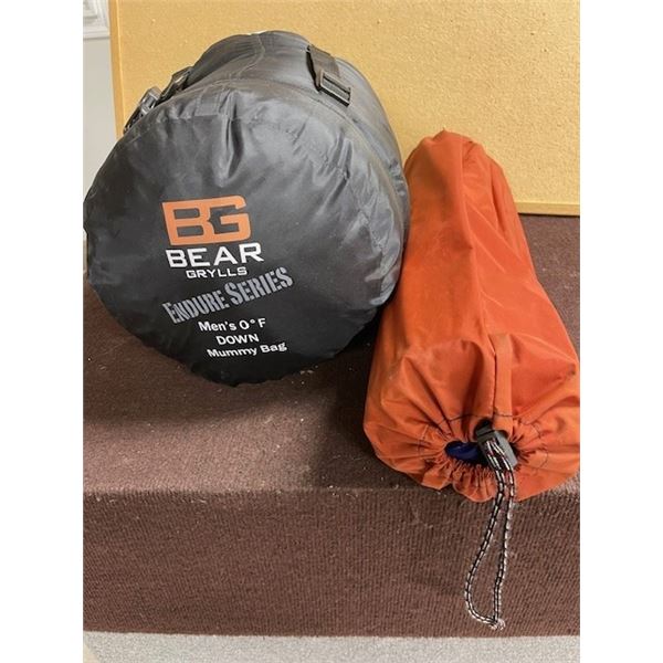 BEAR GRYLLIS 0 F Mummy Down Sleeping bag 