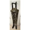 Image 1 : WOODS Sz 12 Bootfoot PVC coated Nylon Chest Waders