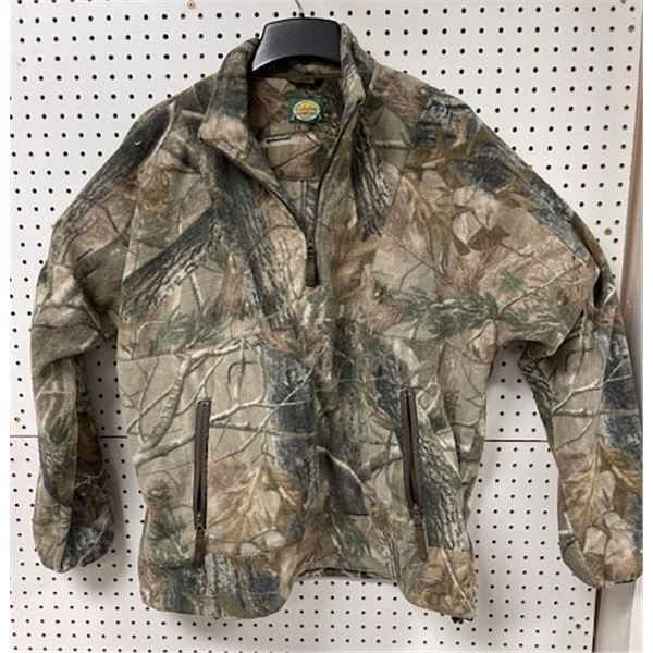 CABELA'S XL Realtree Edge Camo 1/4 Zip Fleece Pull-over