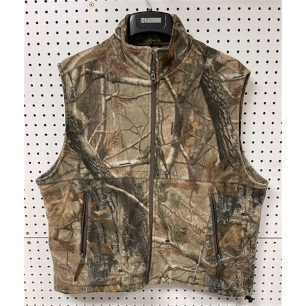 OUTFITTERS RIDGE Sz Large Realtree Hardwood Cotton shirt and fleece pants, Cabela's Sz Large Fleece