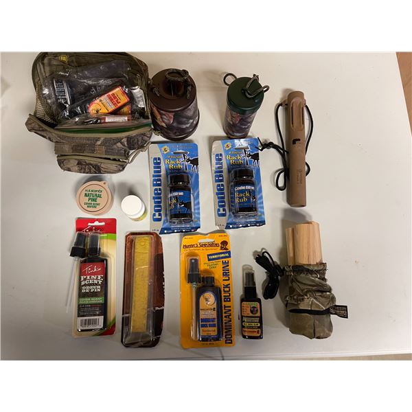 LOT 181 - Whitetail Scent and calls