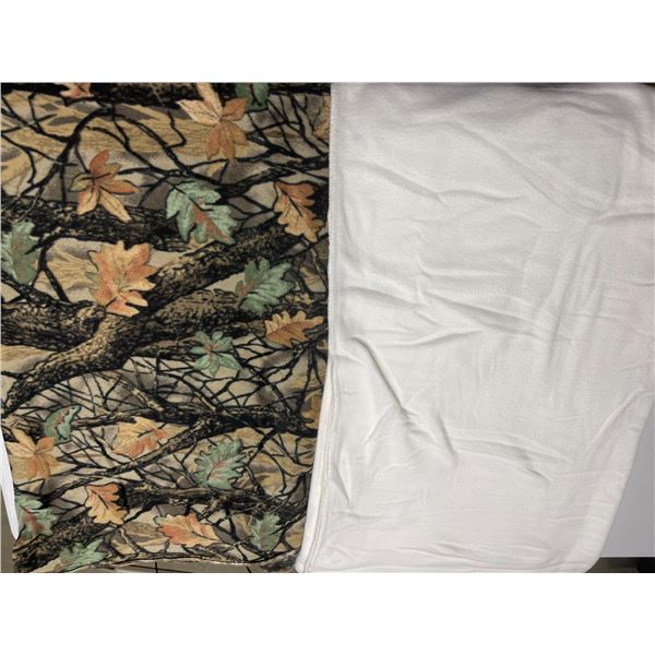 Fleece sleeping bag liners