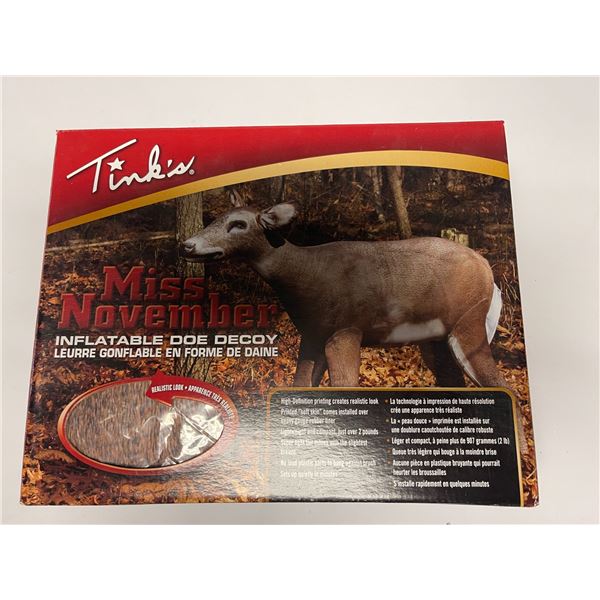 TINK'S Miss November Inflatable Doe Decoy