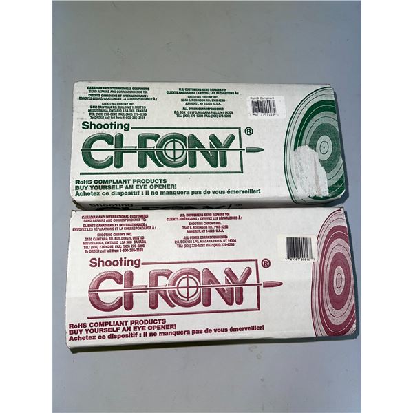 CHRONY F-1 and Ballistic Printer