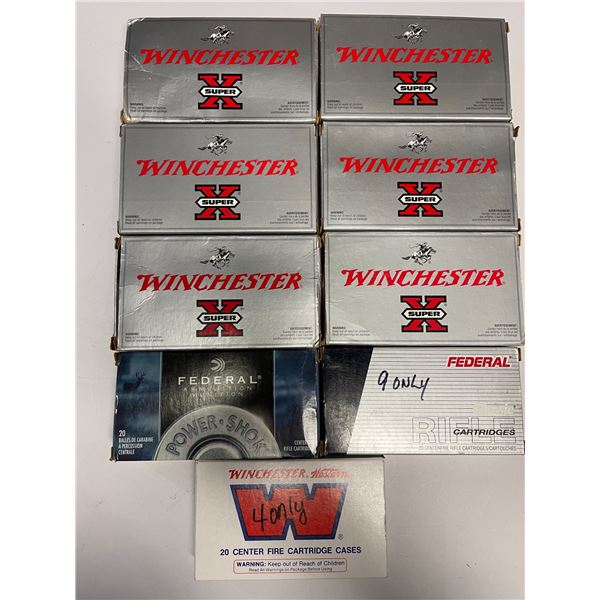 153 pcs Assorted 300 Win Mag brass