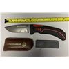 Image 1 : OUTBOUND 4in Folding Knife with sharpening stone