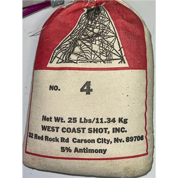 WEST COAST PREMIUM #4 MAGNUM SHOT - 25lb