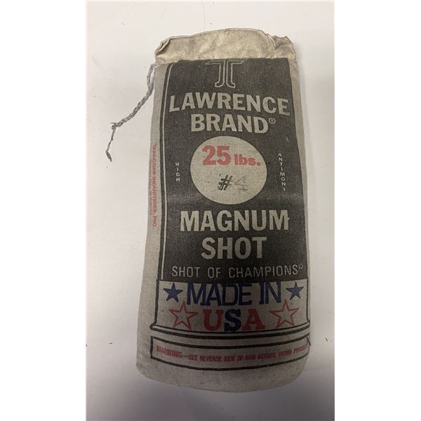 LAWRENCE BRAND #4 MAGNUM SHOT - 25lb