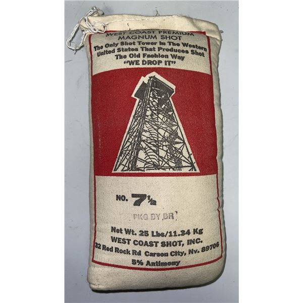 WEST COAST PREMIUM #7.5 MAGNUM SHOT - 25lb