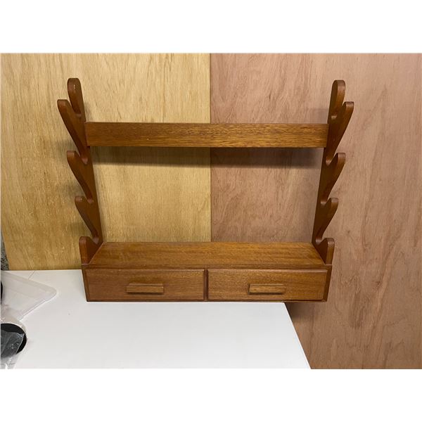Wooden 4 gun rack
