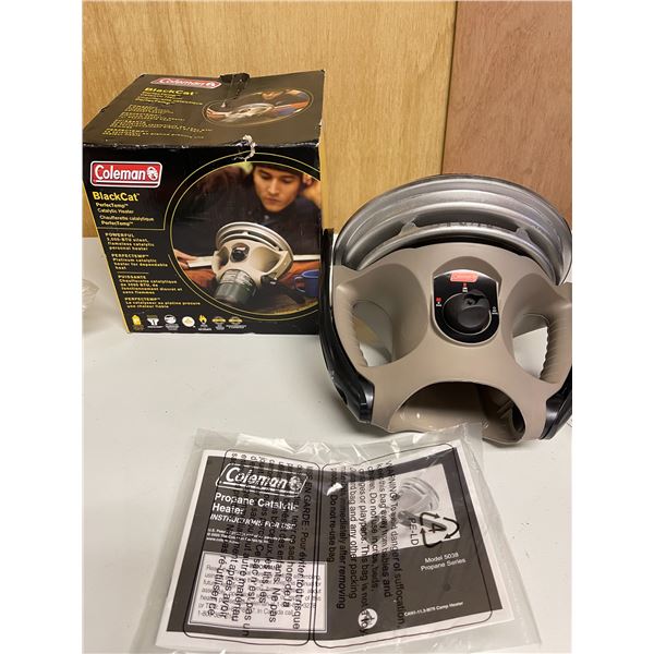 COLEMAN Blackcat Perfectemp 3000btu Catalytic Heater