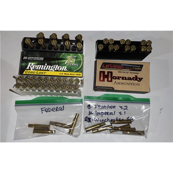 52 pcs Assorted 30-30 Win Brass