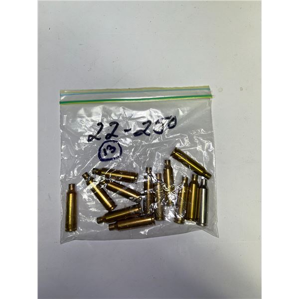 13 pcs IMPERIAL 22-250 Brass