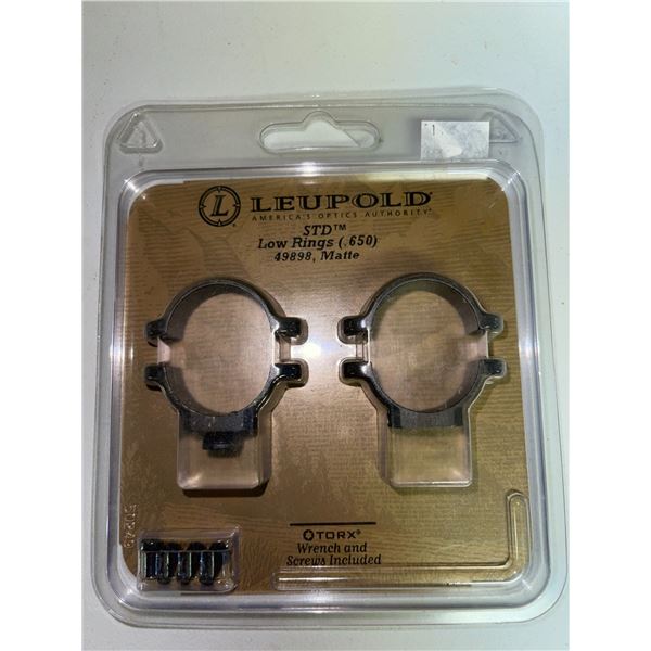 LEUPOLD 49898 STD Low Rings