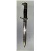 Image 6 : VINTAGE BAYONNETTE with Eagle Head Handle in belt sheath
