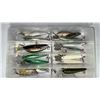 Image 1 : Assorted Vintage Bill Norman Deep-Runner Minnow Lures and assorted lures