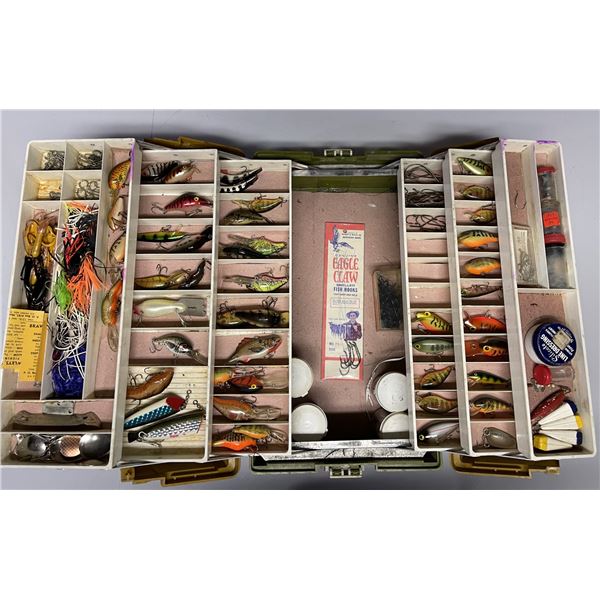LOT 356 - ASSORTED CRANK BAIT TACKLE BOX