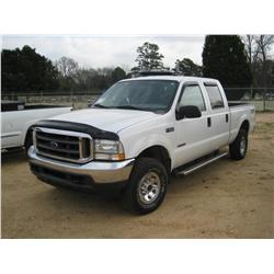 2004 FORD F250 4X4 PICKUP