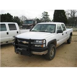 2003 CHEVROLET 2500 HD PICKUP