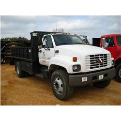 2001 GMC C7500 S/A FLAT DUMP