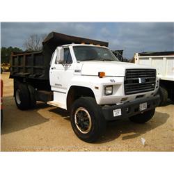 1989 FORD F800 S/A DUMP