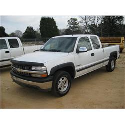 2002 CHEVROLET 1500 Z71 4X4 PICKUP