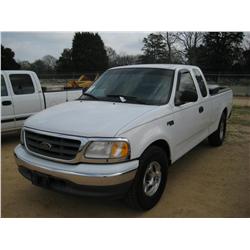 2000 FORD F150 EXTENDED CAB PICKUP
