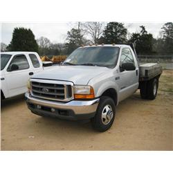 2001 FORD F350 FLATBED