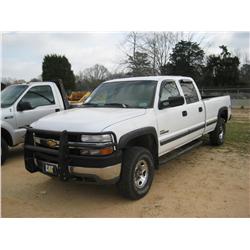 2001 CHEVROLET 4X4 2500HD