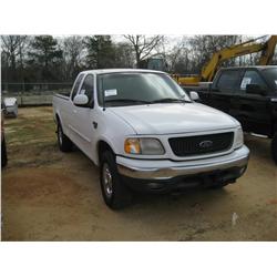 2000 FORD F150 4X4 PICKUP