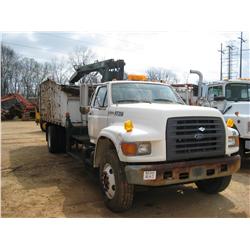 1997 FORD F SERIES S/A TRASH TRUCK