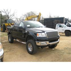 2004 FORD F150 LARIAT 4X4 PICKUP