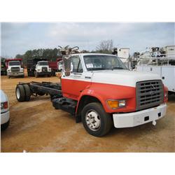 1995 FORD F SERIES S/A CAB & CHASSIS